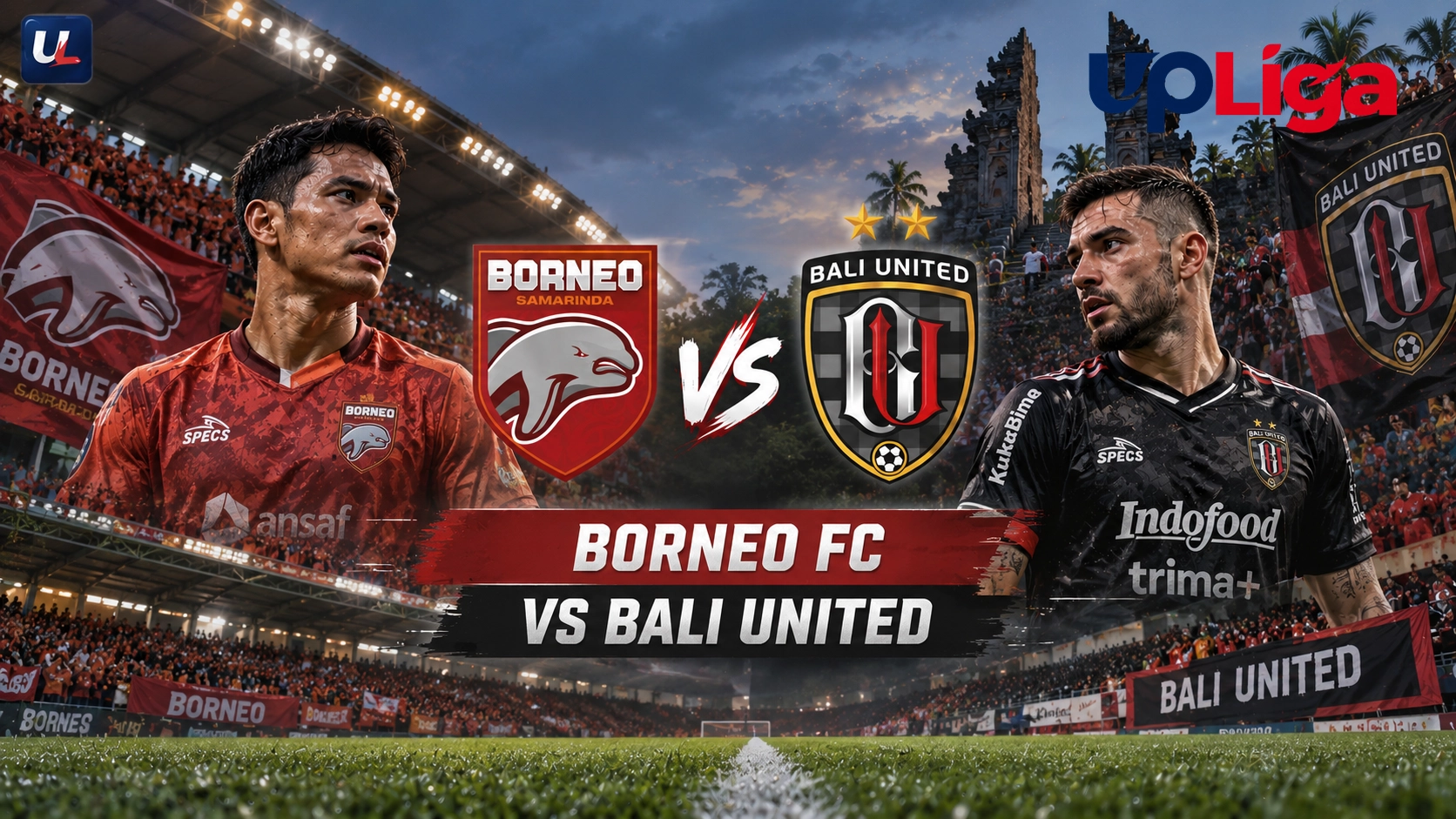 Borneo FC vs Bali United: Duel Panas di Samarinda, Tiga Poin Jadi Target Utama